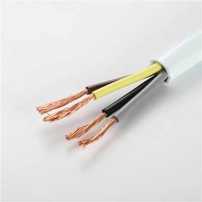 Flex Cable électrique antidéflagrant, directement PVC carré de 2,5 millimètres a isolé le fil flexible
