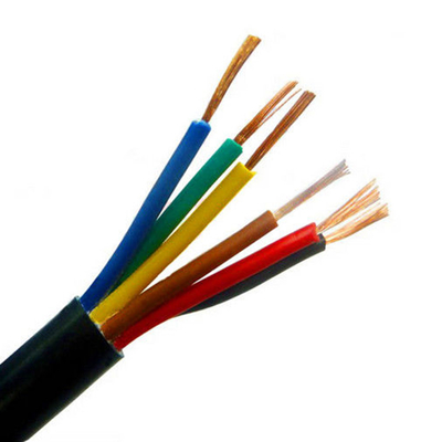 Le PVC flexible de Moistureprof a isolé la rouille de noyau du cable électrique 8 résistante