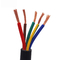 Câble flexible de fil multi calorifuge de RVV, câblage cuivre multi de noyau pour l'électricité