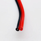 Câble noir rouge calorifuge de haut-parleur, 1,5 millimètres pratiques de fil de haut-parleur