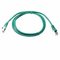 Câble augmenté de correction de la catégorie 5 non-toxiques de PVC, corde de correction antidéflagrante de câble Ethernet