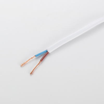 Alcali calorifuge de noyau du câble électrique 2 de fil plat de BVVB résistant