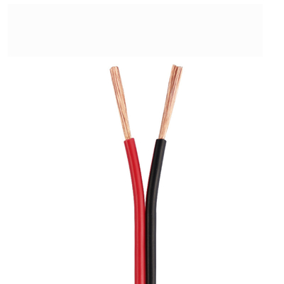 Biens calorifuges de haut-parleur de fil de multiscene audio rouge et noir de la CE