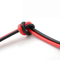 Câble multicolore de haut-parleur de noyau du jumeau 10GA, fils audio rouges et noirs de Mildewproof